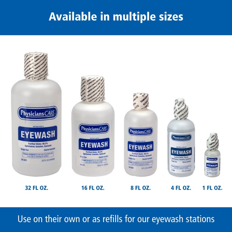 PhysiciansCare 32 oz. Sterile Eyewash Solution for Eye Irritation Relief - Image 3